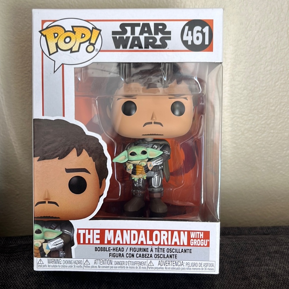 New Funko Pop! In box  The Mandalorian with Grogu